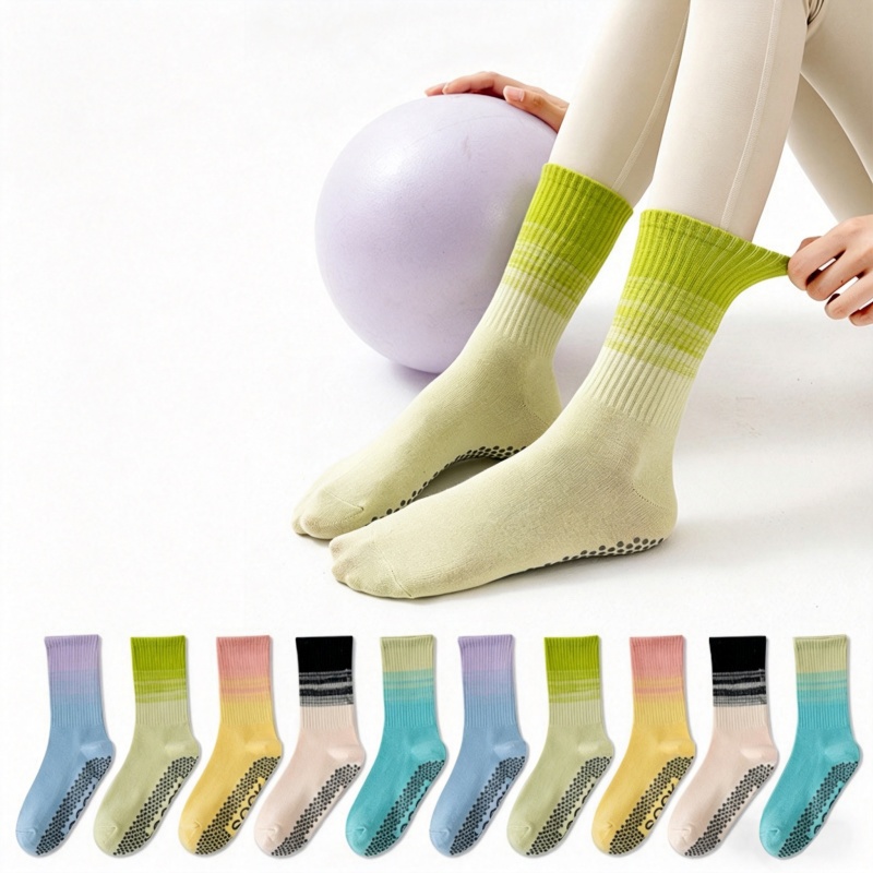 Grip Sock Yoga - زوج واحد من جوارب اليوغا النسائية