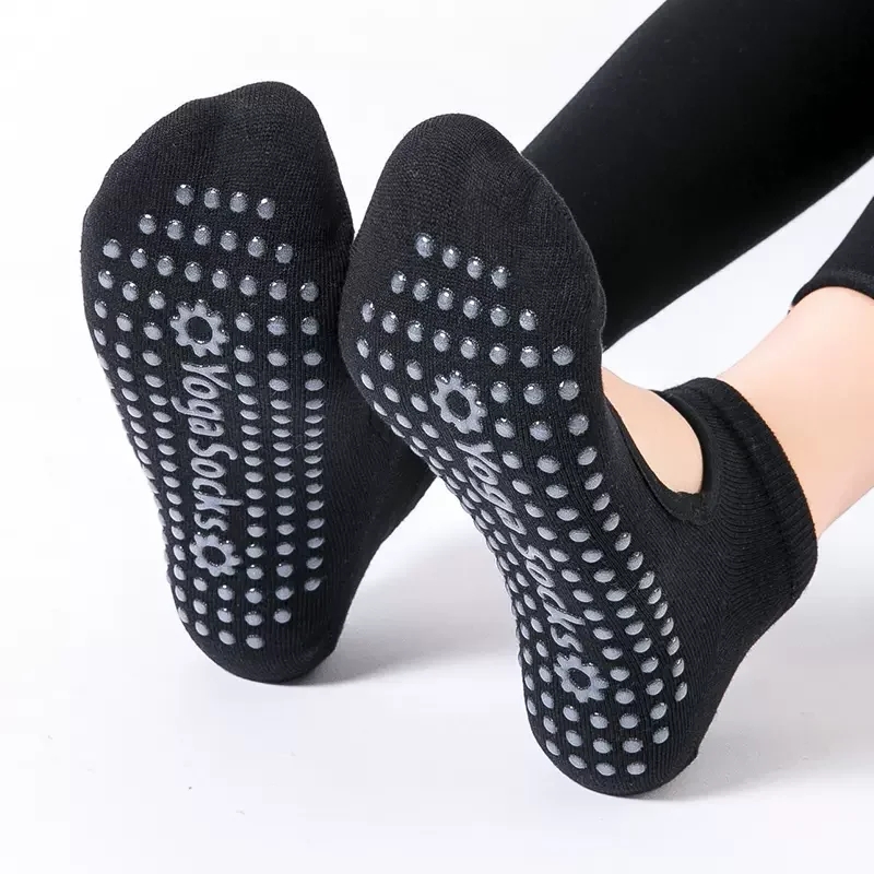 Grip Sock Yoga - عالية الجودة النساء اليوغا الجوارب المضادة