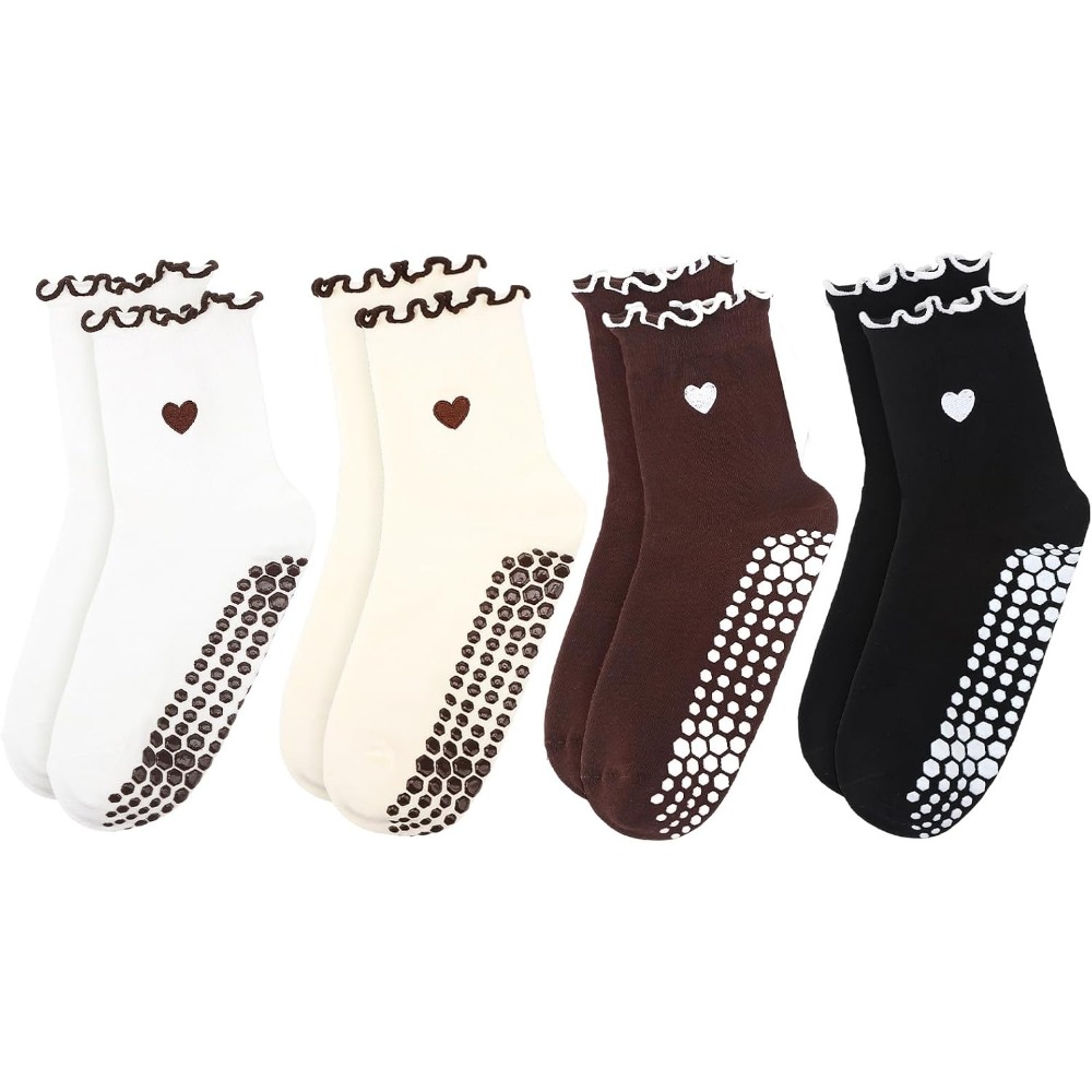 Grip Sock Yoga - جوارب يوجا أنيقة للنساء مع قبضات