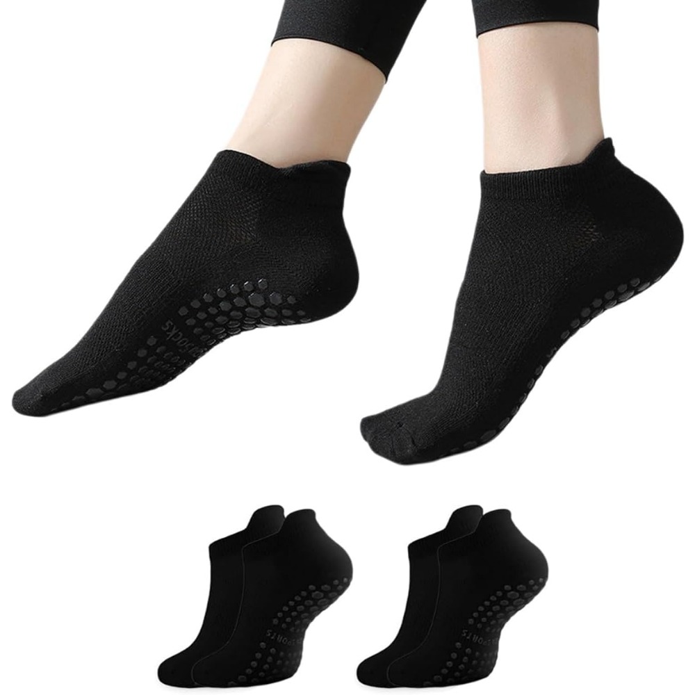 Grip Sock Yoga - جوارب مانعة للانزلاق للنساء: مثالية لتمارين