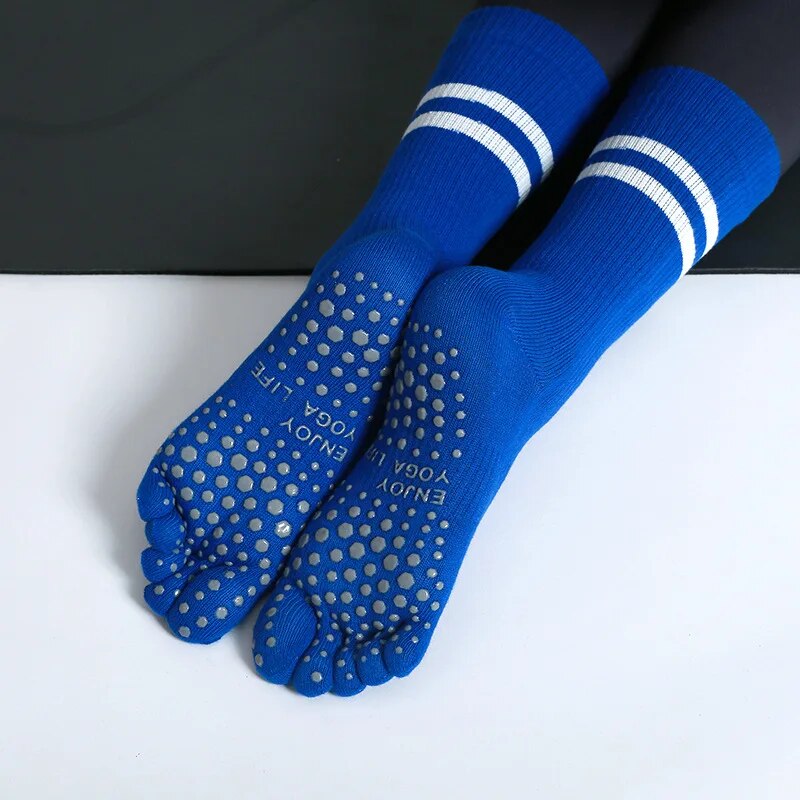 Grip Sock Yoga - جوارب يوجا متوسطة الأنبوب قابلة للتنفس