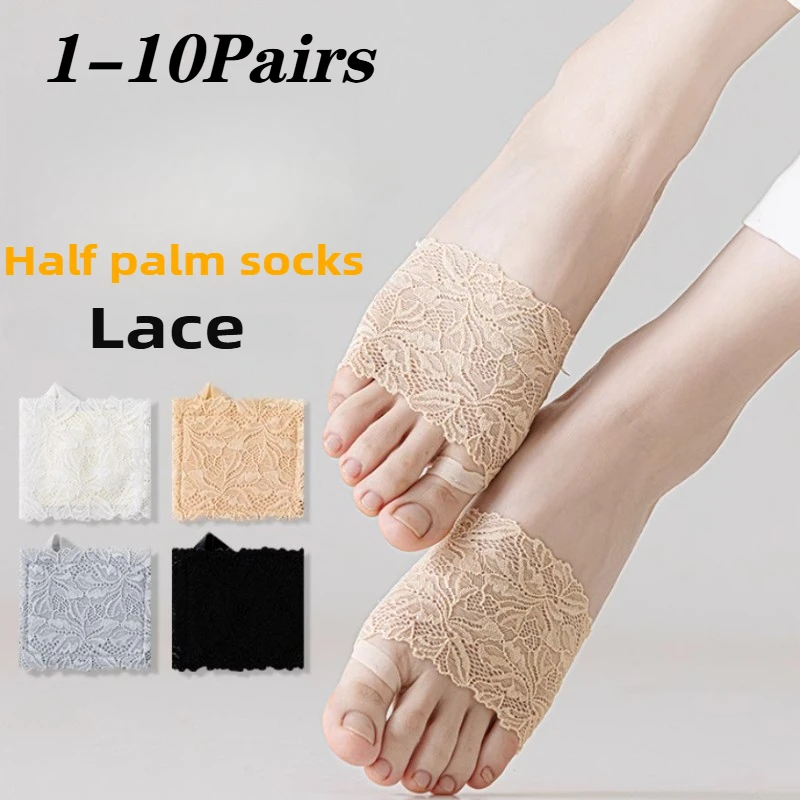 Invisibility Sock Loafer - 1-10 أزواج من الجوارب النسائية القصيرة