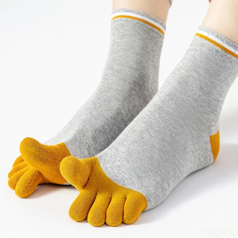 5 أزواج من الجوارب الرجالية ال - مراجعة Toe Sock Split وسعره