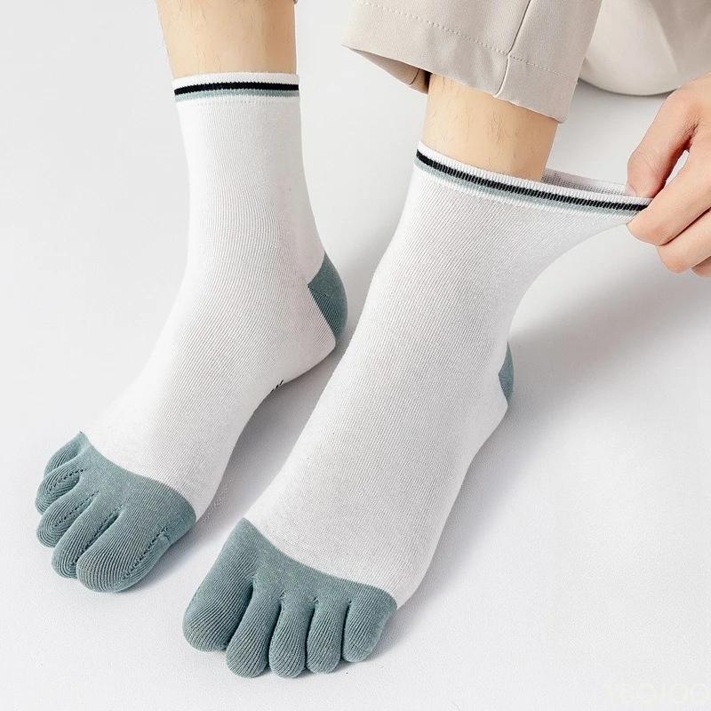 5 أزواج من الجوارب الرجالية ال - مراجعة Toe Sock Split وسعره
