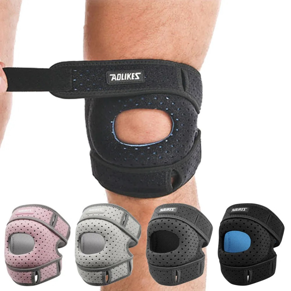 جديد 1 قطعة دعامة الركبة الرضف - مراجعة Compression Sleeve Calf وسعره