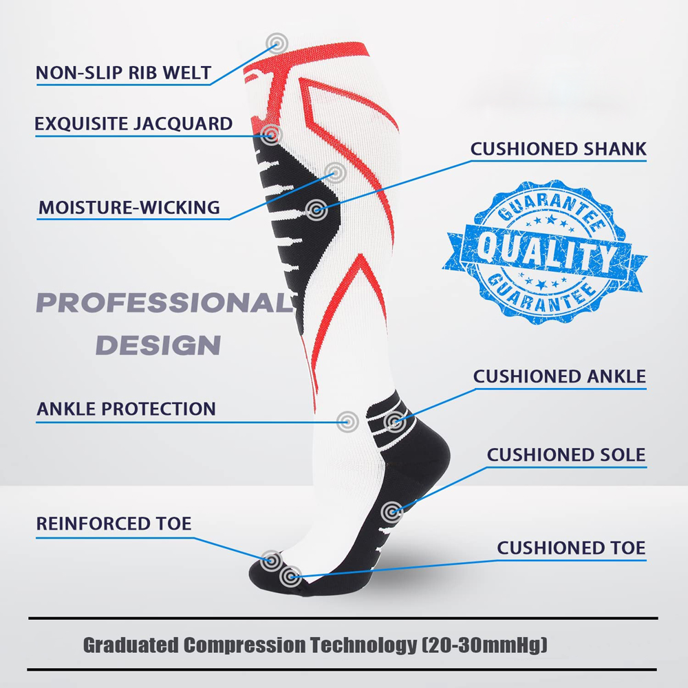 زوج واحد من الجوارب الضاغطة لل - مراجعة Compression Sock Medical وسعره