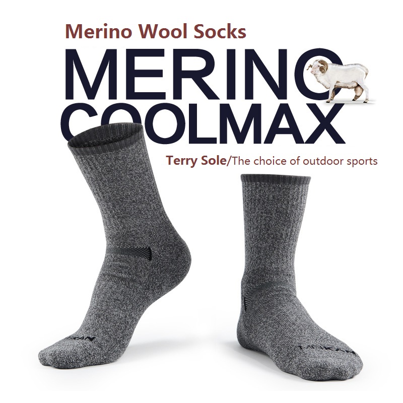 MEIKAN الرجال ميرينو جوارب من  - مراجعة Wool Hiking Sock وسعره