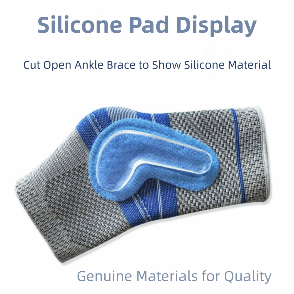 دعامة كاحل رياضية محبوكة خفيفة - مراجعة Ankle Brace Sock وسعره