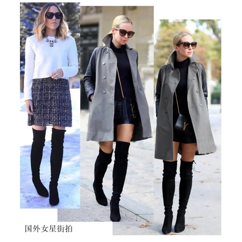 أحذية نسائية طويلة حتى الركبة  - مراجعة Knee High Sock Women وسعره