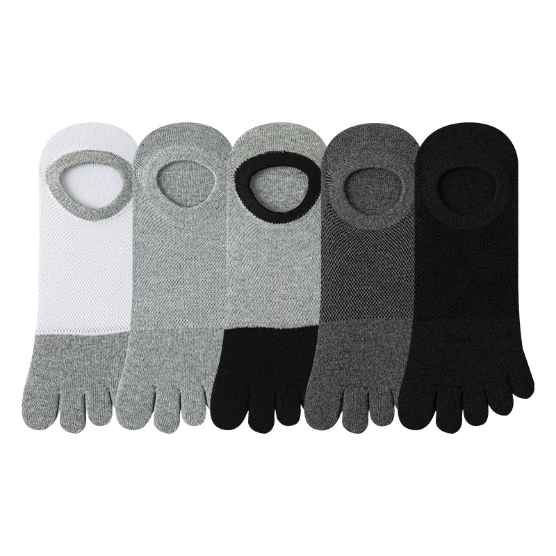 5 أزواج من جوارب الرجال غير ال - مراجعة Toe Sock Split وسعره