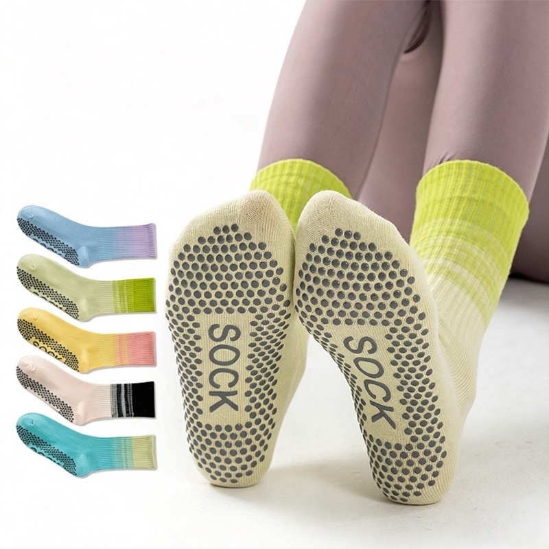 زوج واحد من جوارب اليوغا النسا - مراجعة Grip Sock Yoga وسعره