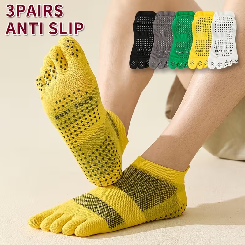 جوارب رجالية بثلاثة أزواج، جوا - مراجعة Toe Sock Split وسعره