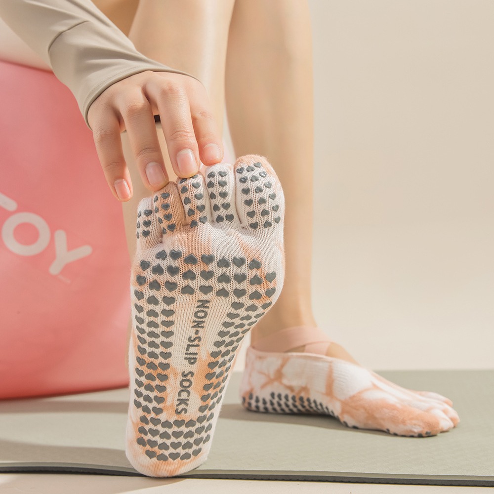 جوارب نسائية بخمسة أصابع ملونة - مراجعة Toe Sock Split وسعره