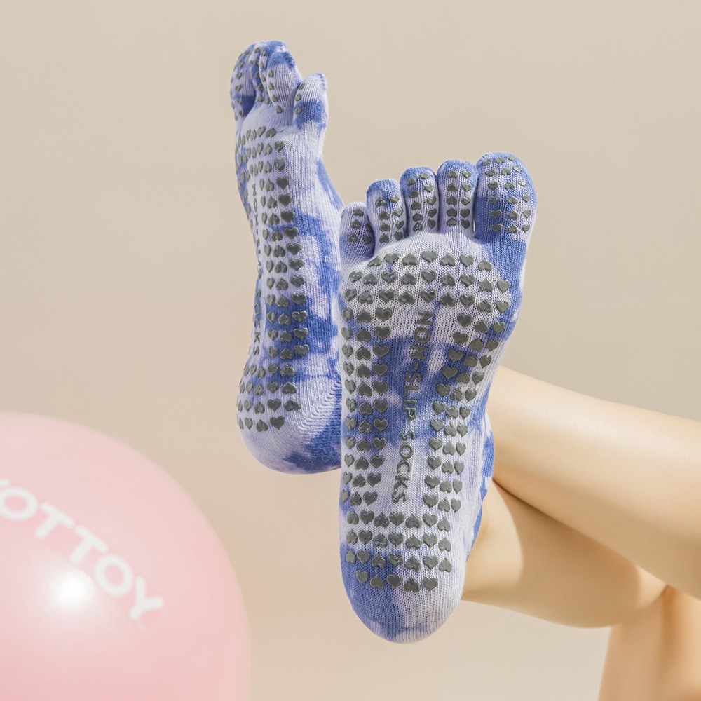 جوارب نسائية بخمسة أصابع ملونة - مراجعة Toe Sock Split وسعره