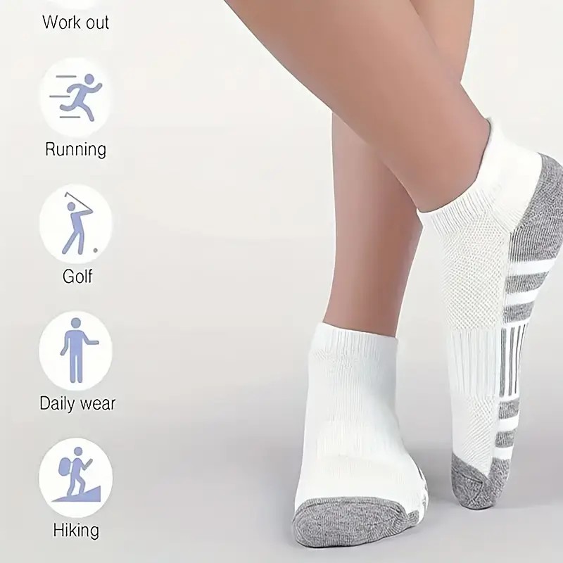 12 زوجًا من جوارب الكاحل الريا - مراجعة Ankle Brace Sock وسعره
