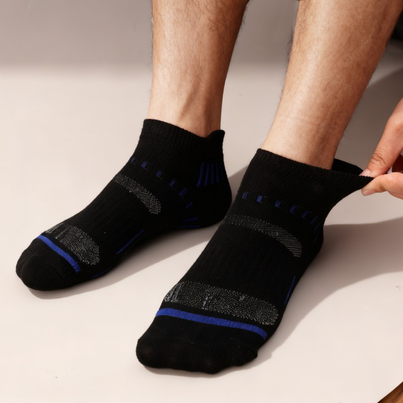 1-10 أزواج تنفس شبكة الرجال ال - مراجعة Ankle Sock Low Cut وسعره