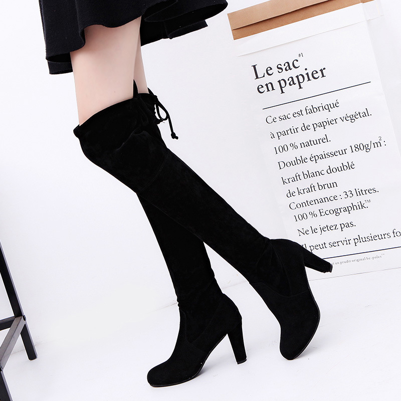 الأحذية النسائية سترتش فوق الر - مراجعة Knee High Sock Women وسعره