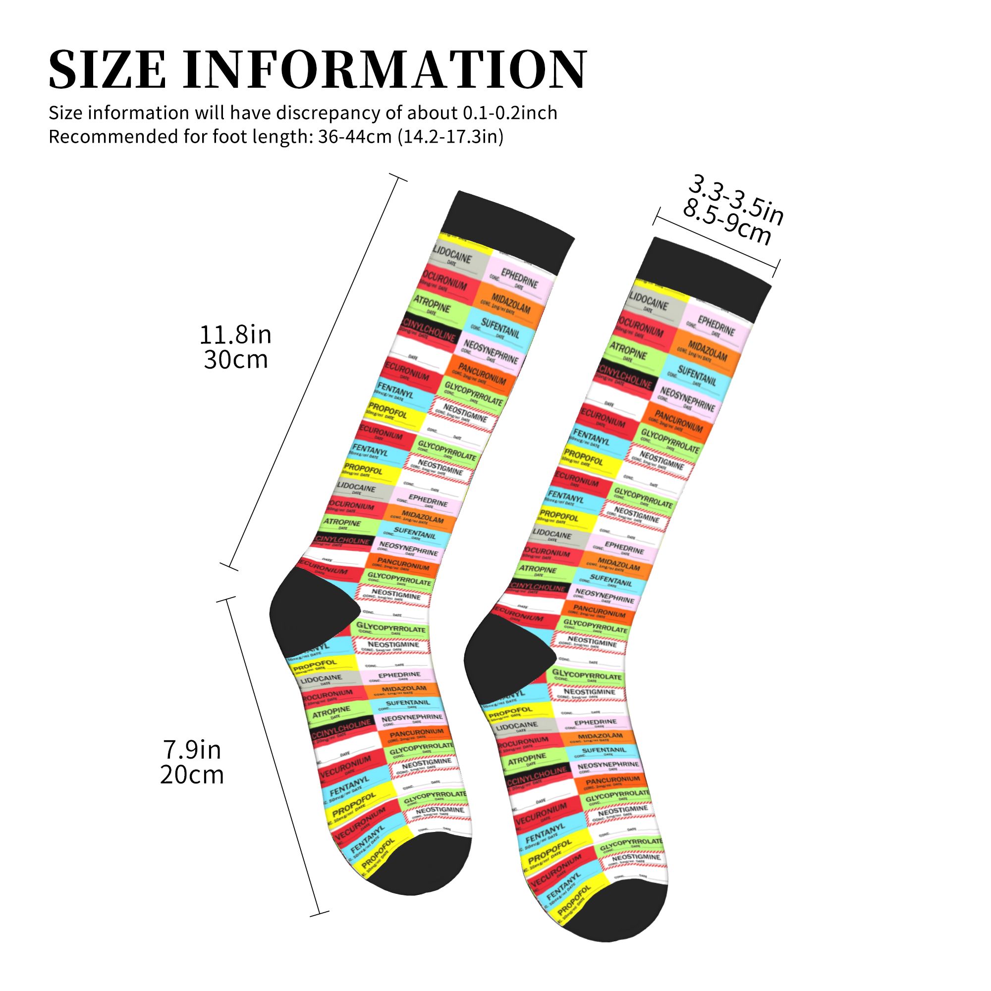 جوارب طبية مطبوعة بتصاميم مبتك - مراجعة Compression Sock Medical وسعره