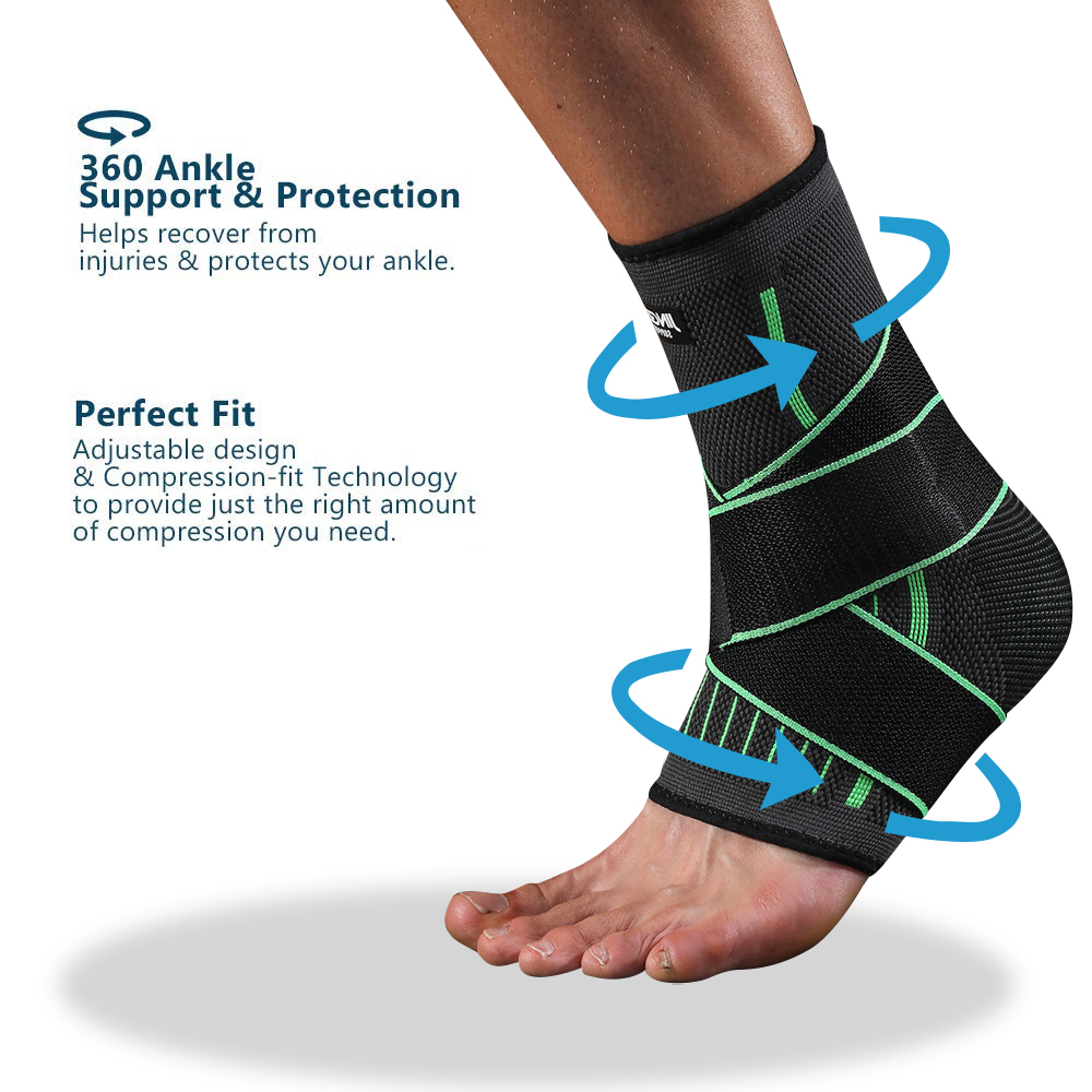 1 قطعة جوارب دعم الكاحل، جورب  - مراجعة Ankle Brace Sock وسعره