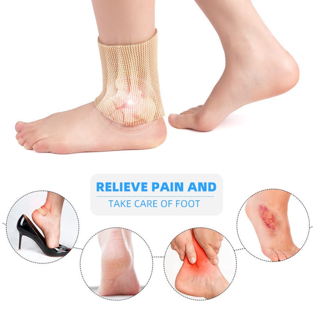 زوج واحد من جوارب دعم الكاحل ا - مراجعة Ankle Brace Sock وسعره