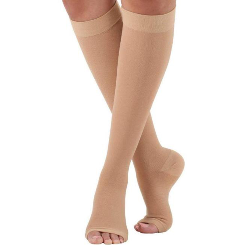 S-XL جوارب ضغط تمتد المفتوحة ت - مراجعة Compression Sleeve Calf وسعره