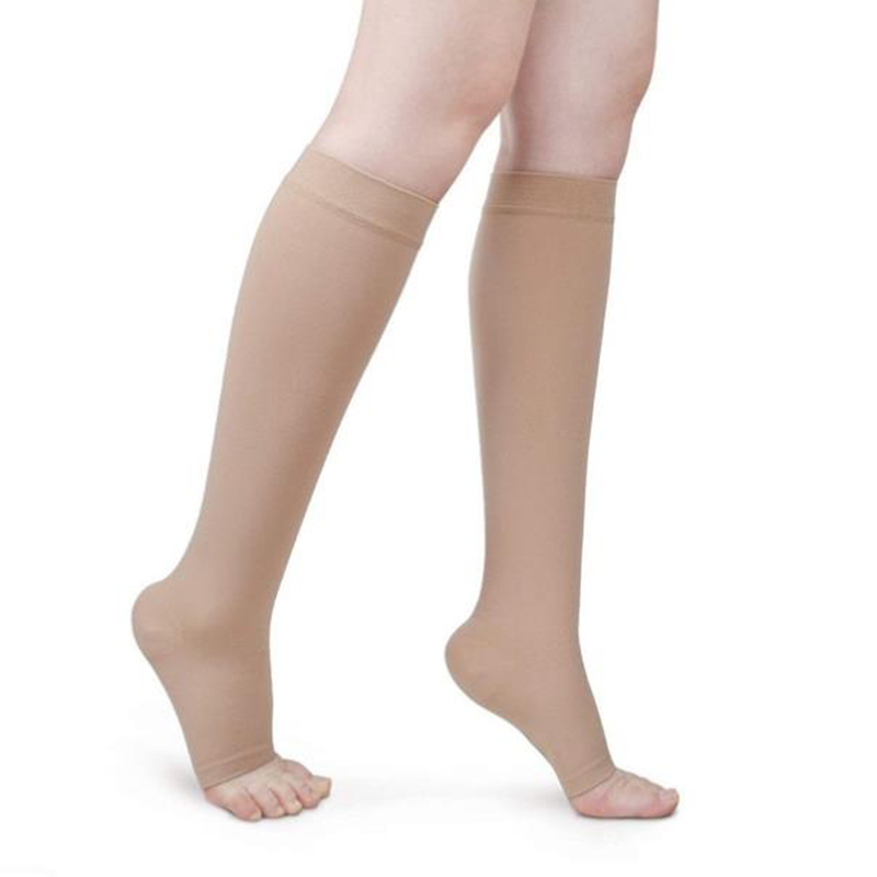 S-XL جوارب ضغط تمتد المفتوحة ت - مراجعة Compression Sleeve Calf وسعره