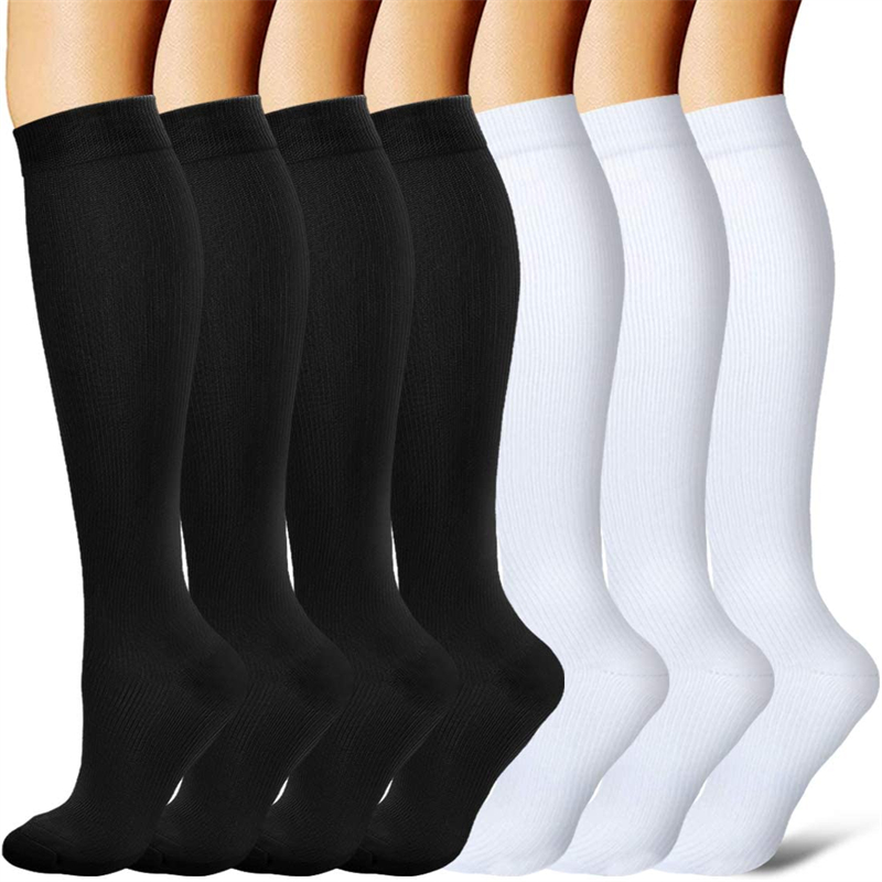 7 أزواج من الجوارب الضاغطة للن - مراجعة Compression Sock Medical وسعره