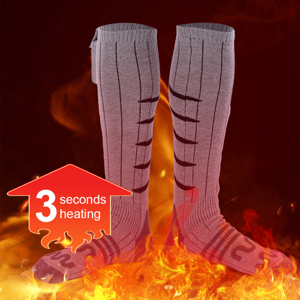 الشتاء تسخين كهربائي الجوارب U - مراجعة Thermal Sock Winter وسعره