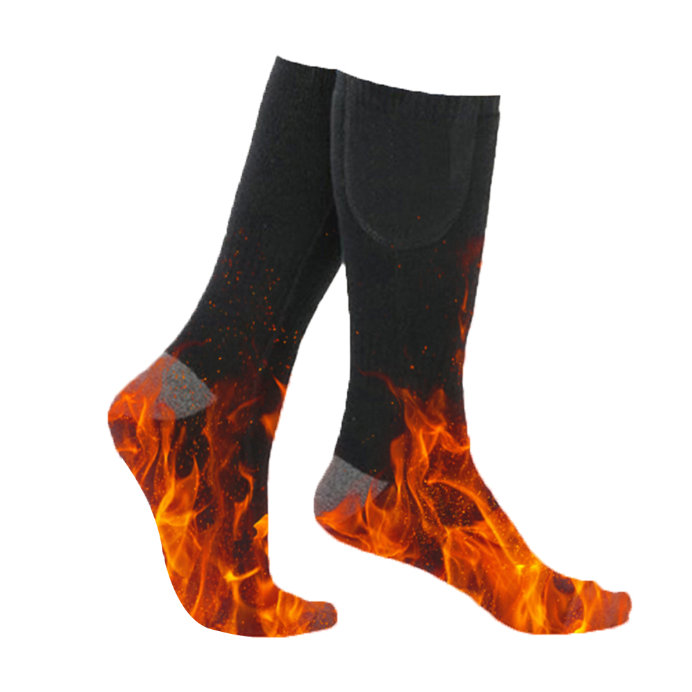 جوارب كهربائية مدفأة (بدون بطا - مراجعة Thermal Sock Winter وسعره
