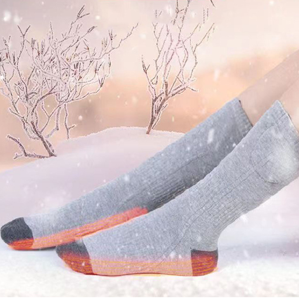 جوارب كهربائية مدفأة (بدون بطا - مراجعة Thermal Sock Winter وسعره