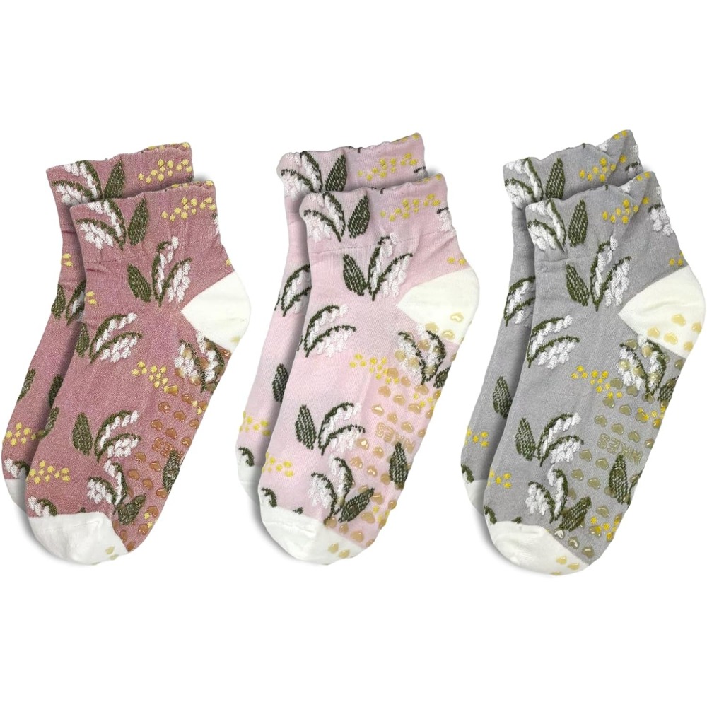 جوارب يوجا جاكار مزخرفة بالزهو - مراجعة Grip Sock Yoga وسعره