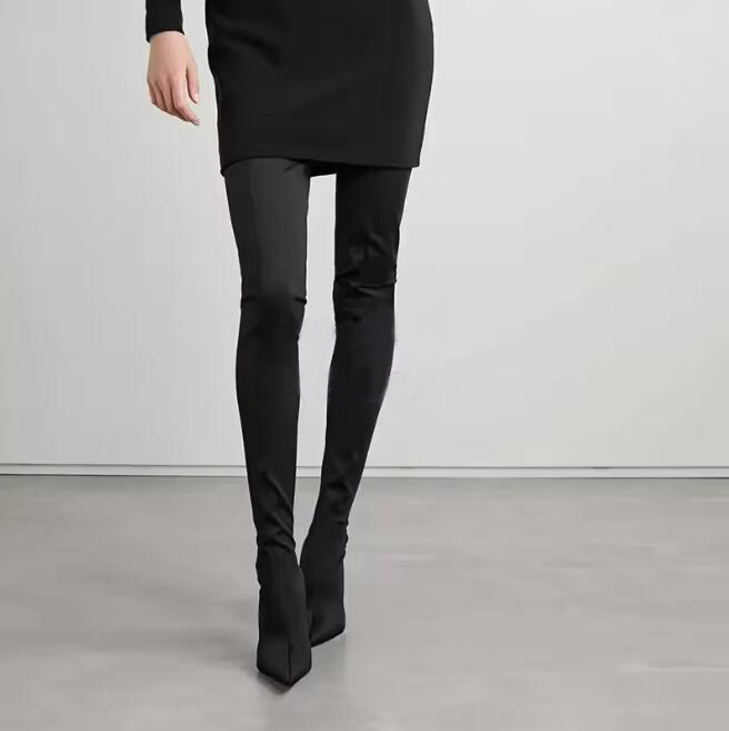 مثير ليوبارد الإفراط في الركبة - مراجعة Knee High Sock Women وسعره