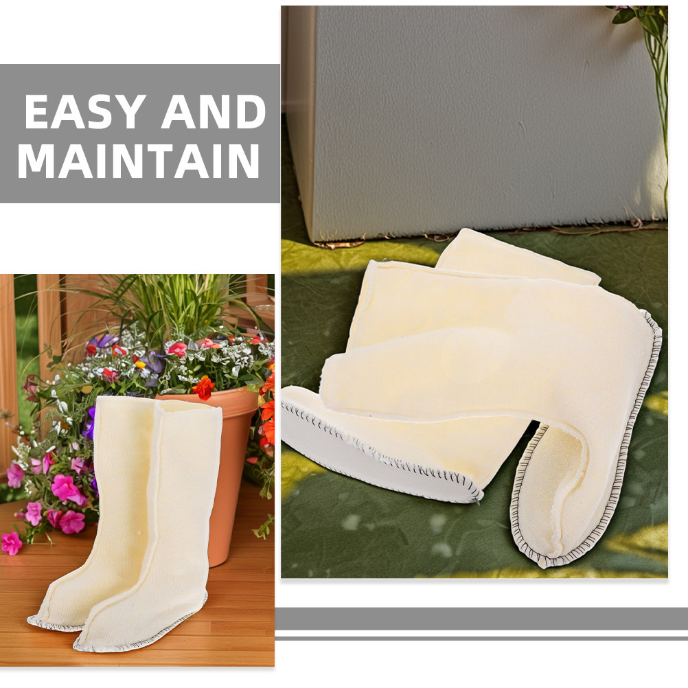 زوجان من بطانات أحذية المطر ال - مراجعة Thermal Sock Winter وسعره
