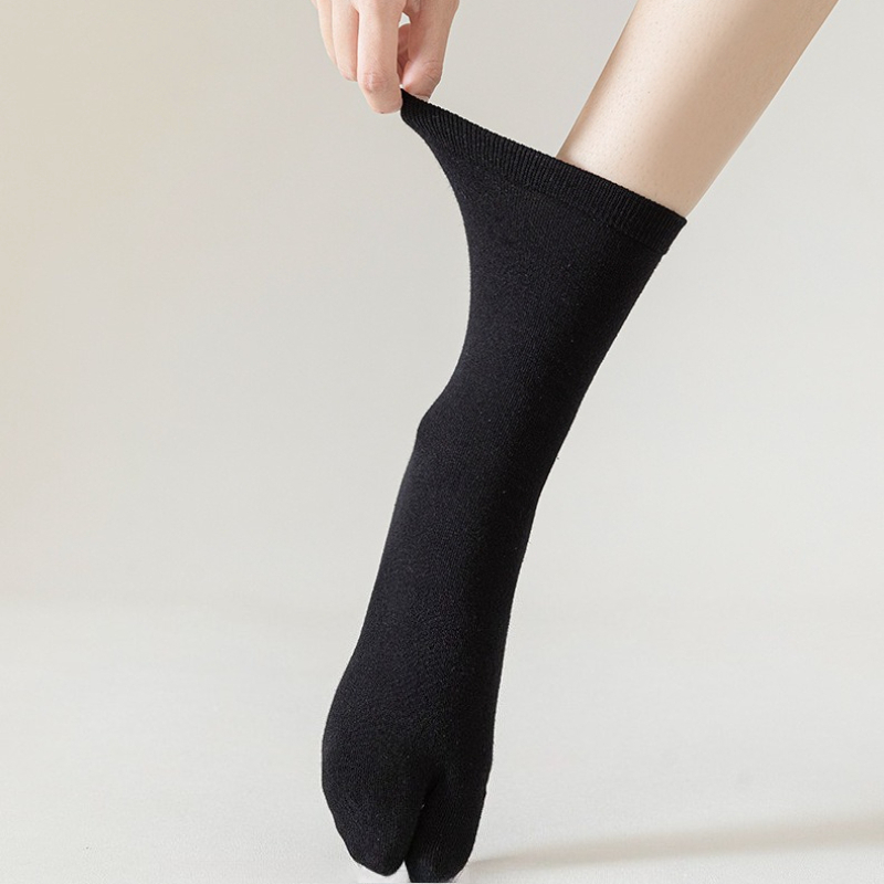 زوج واحد من جوارب تابي القطنية - مراجعة Toe Sock Split وسعره