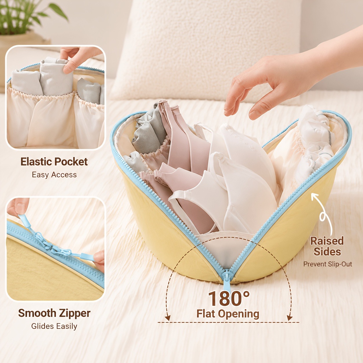 حقيبة تخزين حمالة الصدر على شك - مراجعة Sock Organizer Tray وسعره