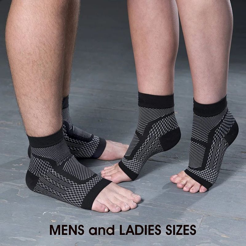 1 زوج الرياضة الكاحل دعم هدفين - مراجعة Ankle Brace Sock وسعره