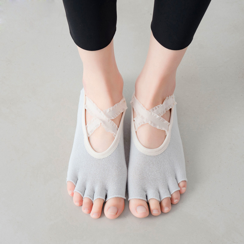 خمسة إصبع اليوغا الجوارب الدان - مراجعة Toe Sock Split وسعره