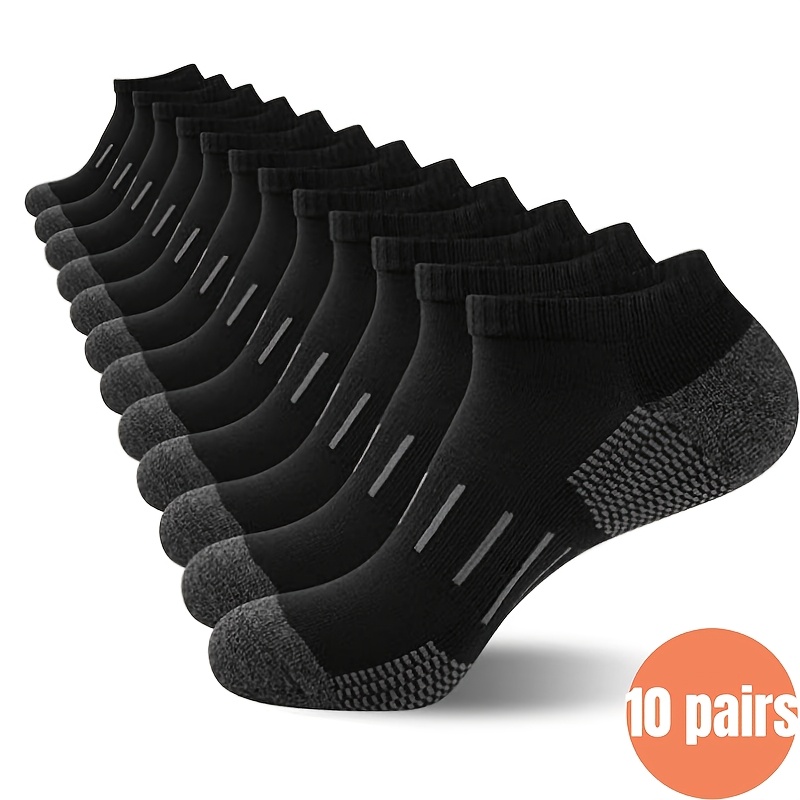 10 أزواج من جوارب الكاحل الرجا - مراجعة Ankle Sock Low Cut وسعره