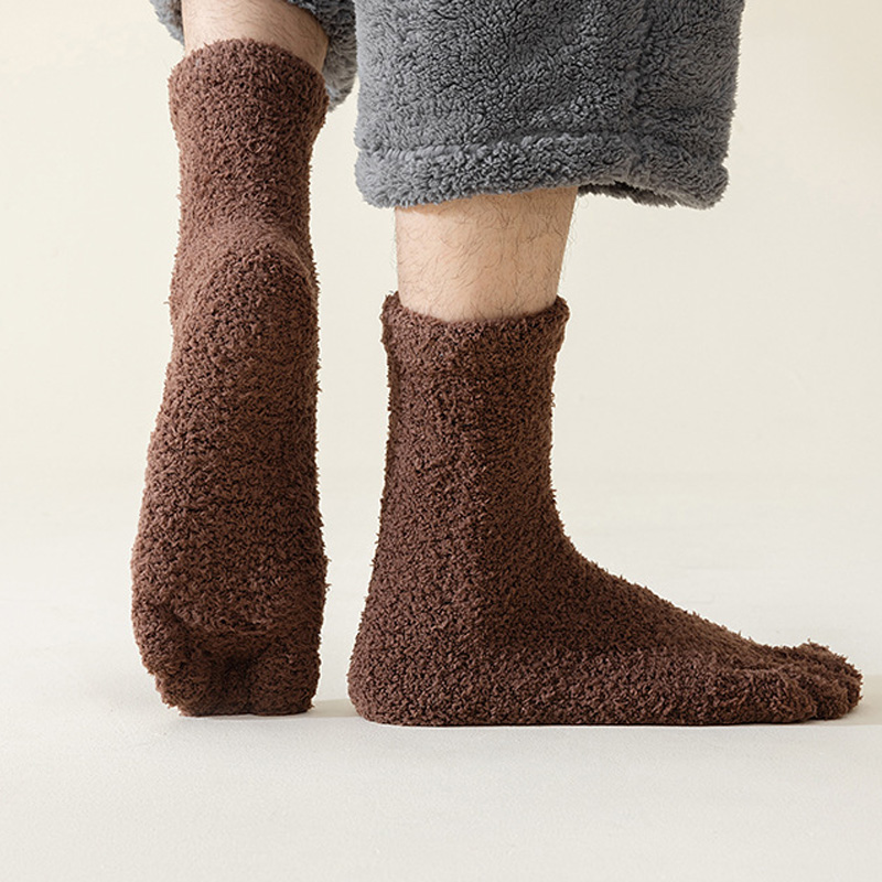 1/5 Pairs رجل الحرارية تو الجو - مراجعة Thermal Sock Winter وسعره