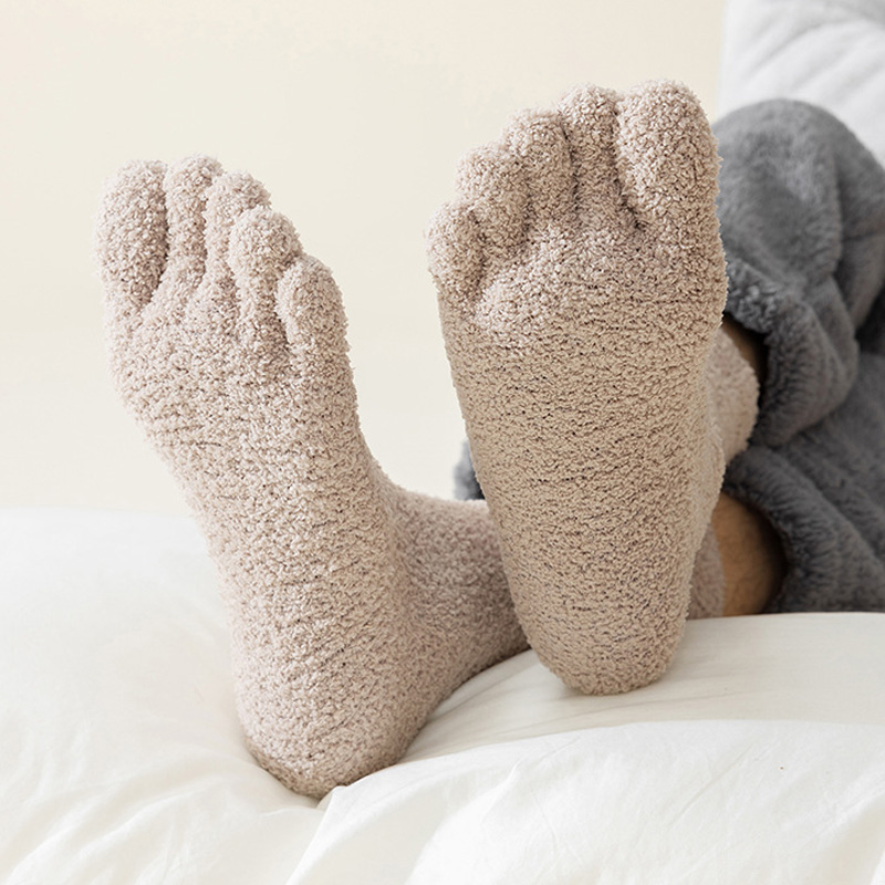 1/5 Pairs رجل الحرارية تو الجو - مراجعة Thermal Sock Winter وسعره